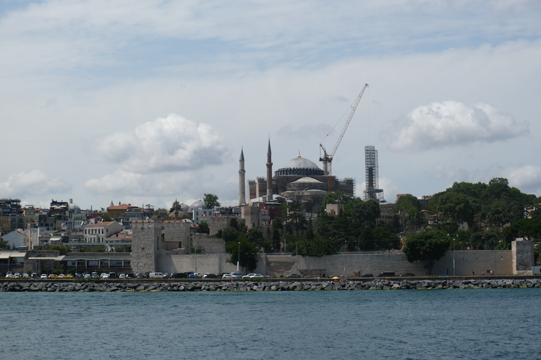 Modern hospital campus construction
