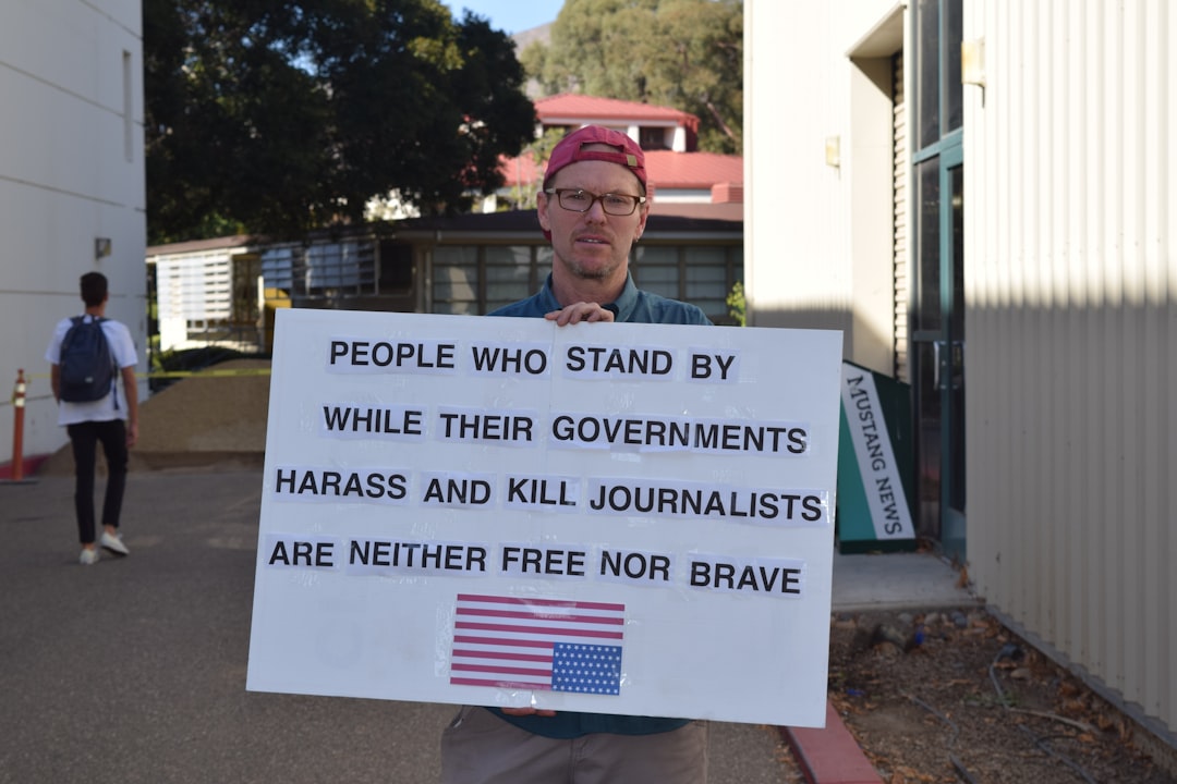 freedom of press protest