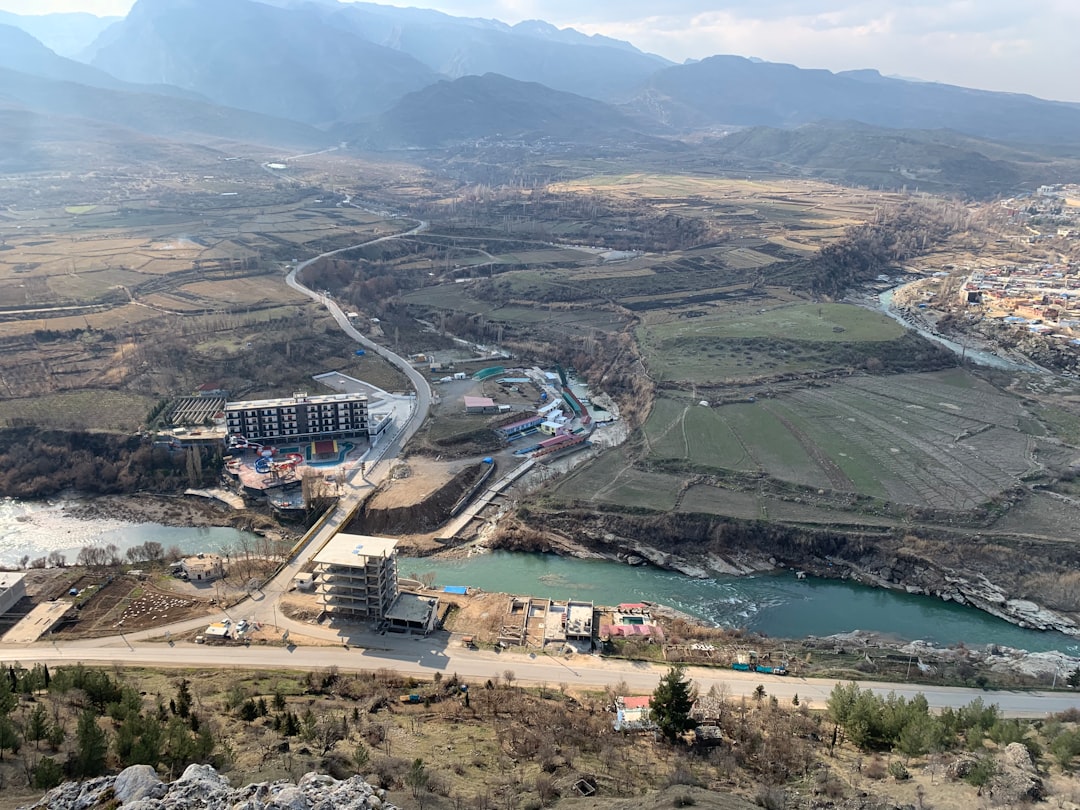 Turkish municipality and dam