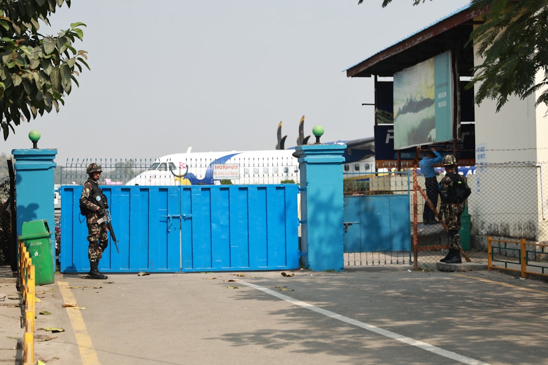 security forces preparing for event