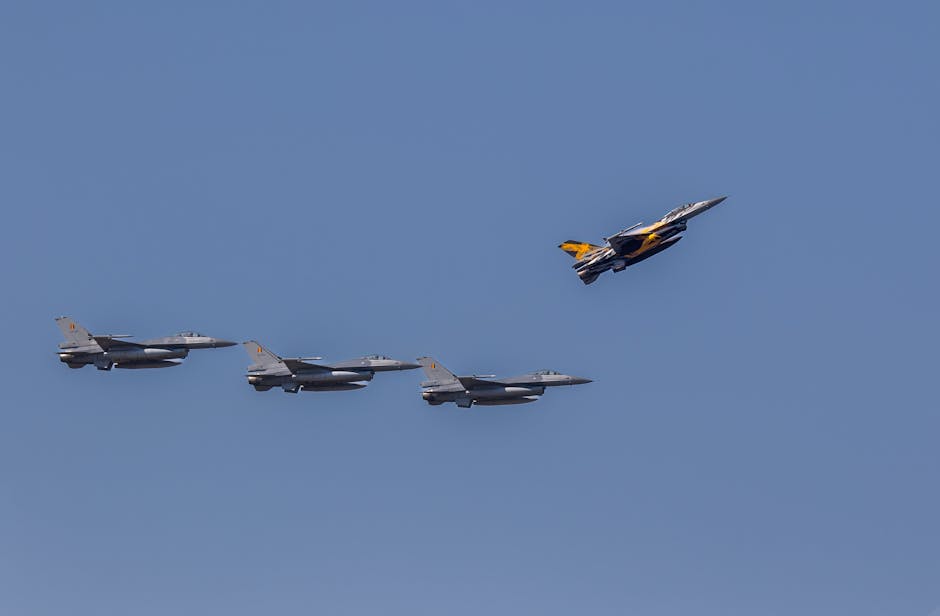 F-15E savaş uçağı ve çatışma sonrası görüntüler