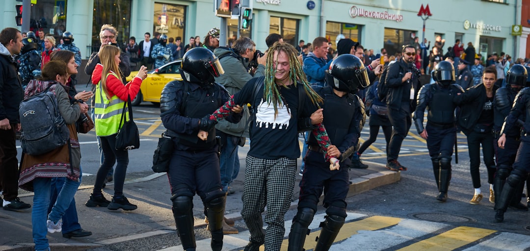 Protest against child arrests