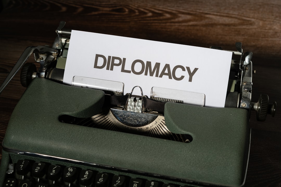 Diplomatik görüşmeler ve uluslararası toplantı