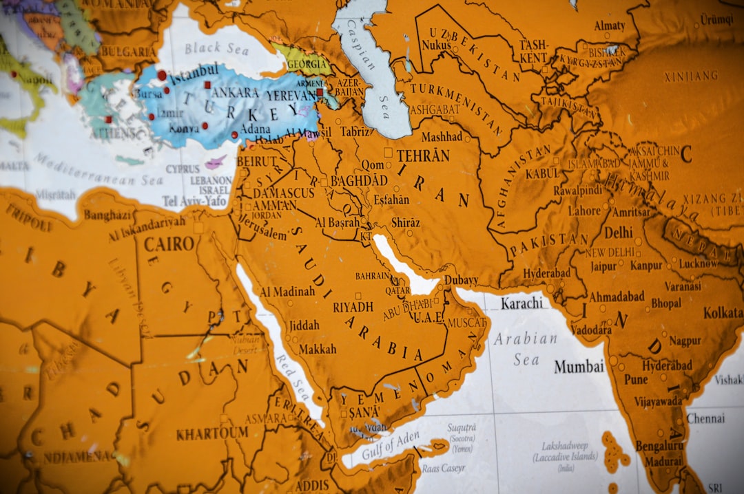 Middle East conflict map