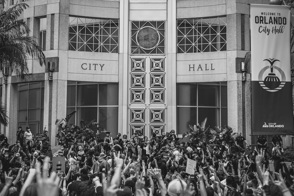 Bursa Belediye Binası Önünde Protesto